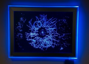 The Universe inside us (blue)